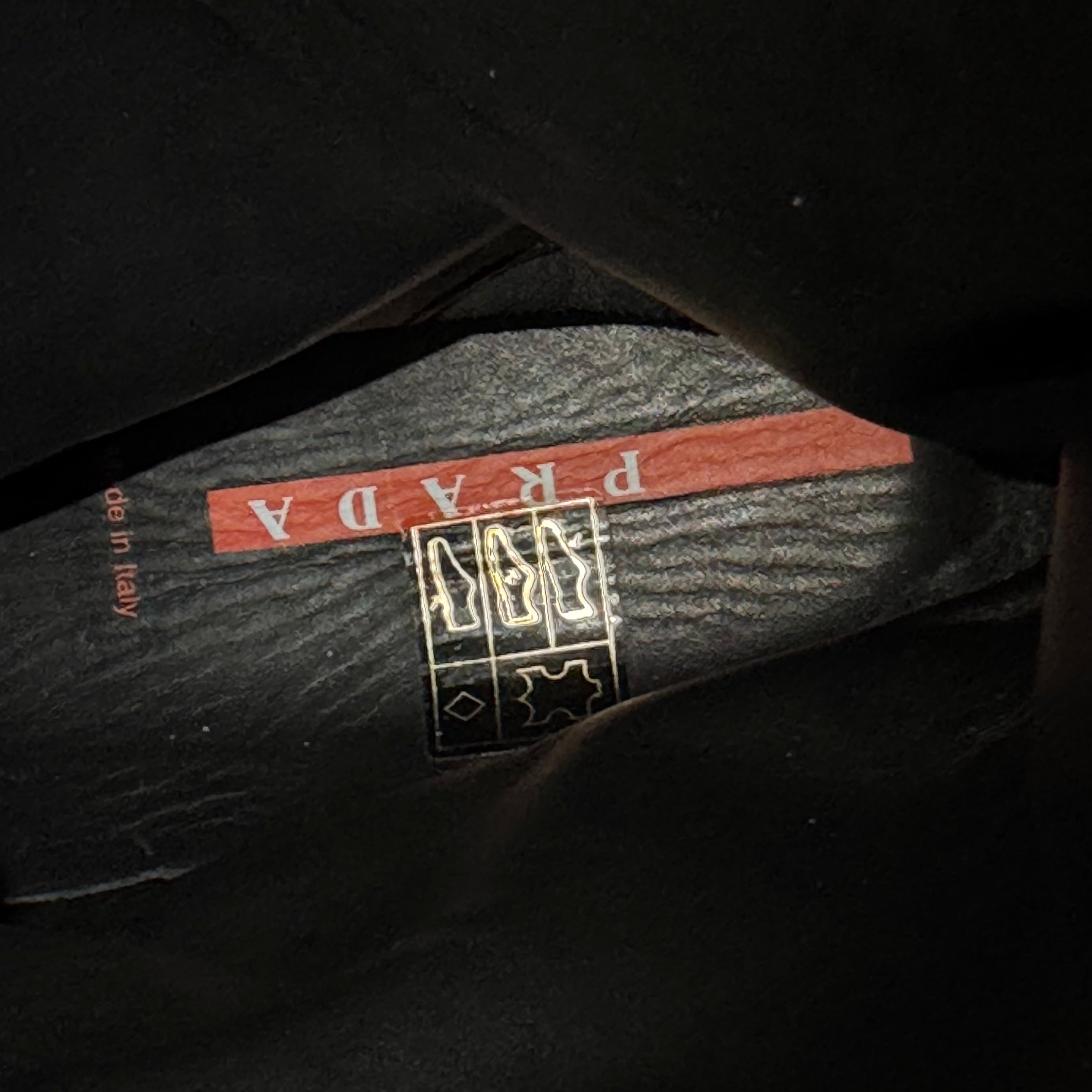 小物 FW1999 PRADA LEATHER GROVE Prada FW1999 Vibram Leather Toggle Boots – Recollected Sweden
