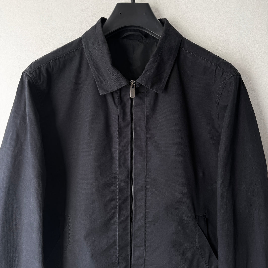 Jil Sander By Raf Simons SS2009 Black Cotton Blouson Jacket