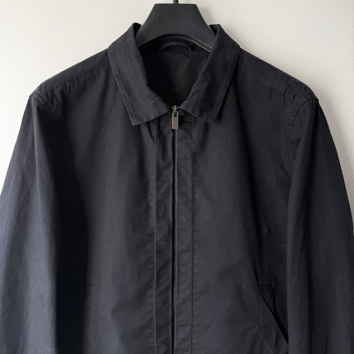 Jil Sander By Raf Simons SS2009 Black Cotton Blouson Jacket
