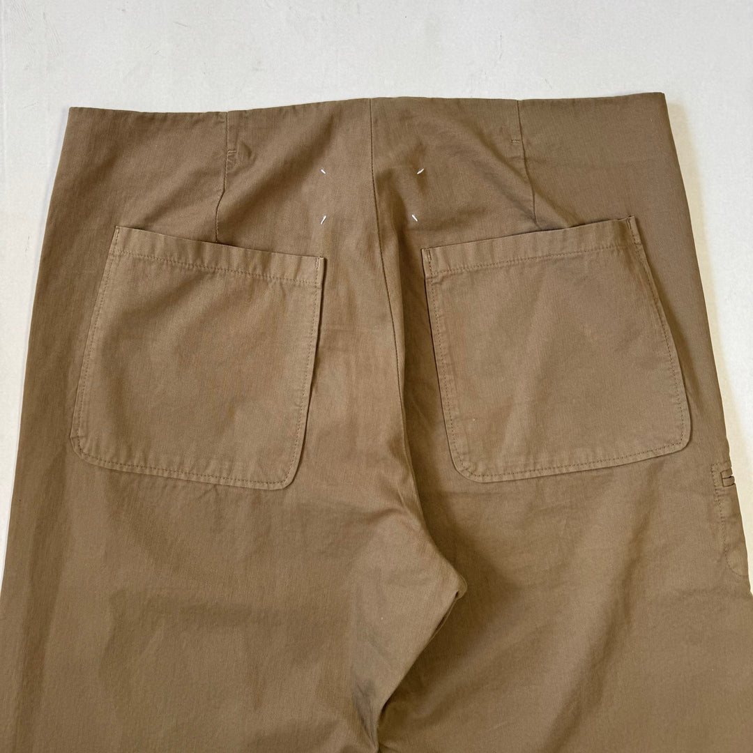 SS2002 Martin Margiela Khaki Cotton McQueen Pants