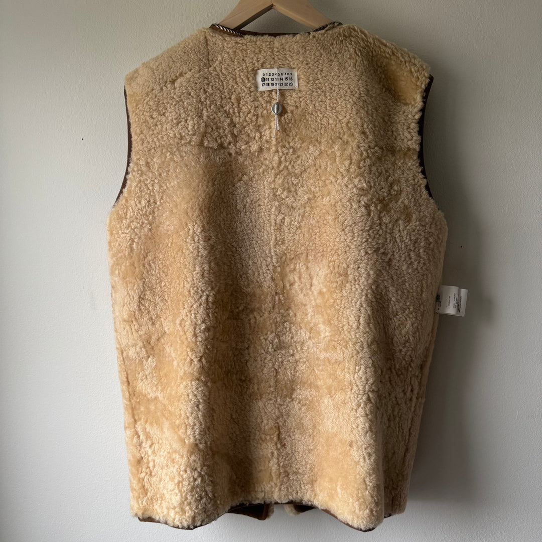 AW2000 Martin Margiela Reversible Shearling Vest