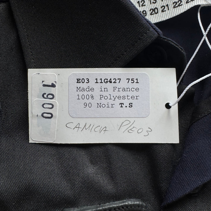 SS2003 Martin Margiela Artisanal Black Painted Officer Vest