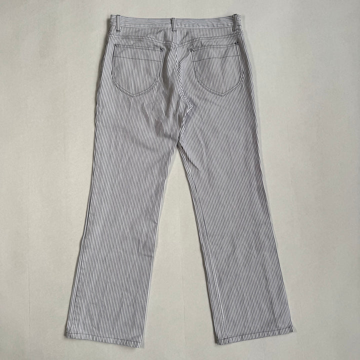 SS1999 Martin Margiela White Striped Cotton Pants