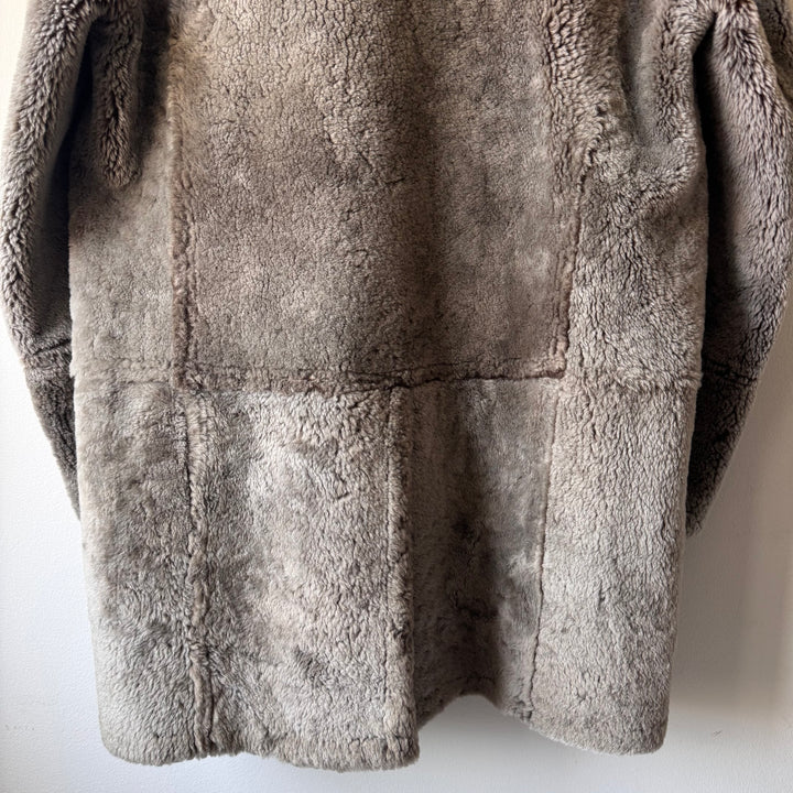 Gucci By Tom Ford FW1996 Oversized Heavy Shearling Leather Coat