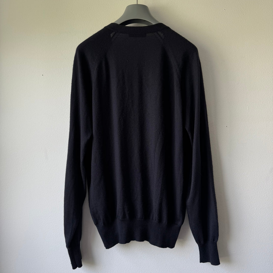 Prada FW2000 Cashmere/Silk Button-Up Cardigan Knit