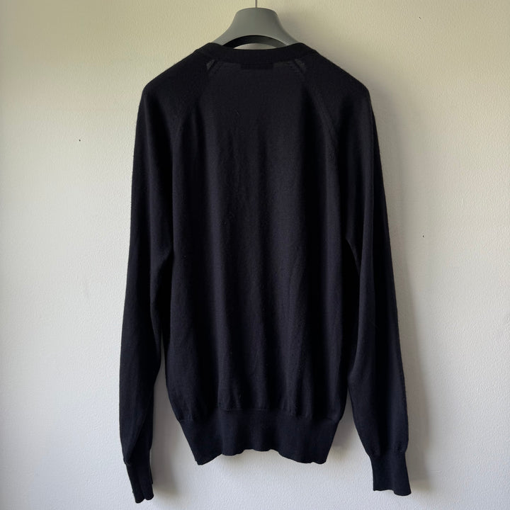 Prada FW2000 Cashmere/Silk Button-Up Cardigan Knit