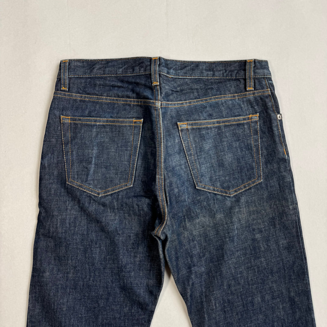 Helmut Lang 1999 Relaxed Cut Vintage Stained Denim