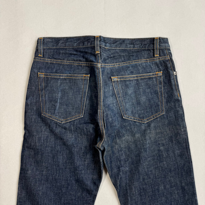 Helmut Lang 1999 Relaxed Cut Vintage Stained Denim