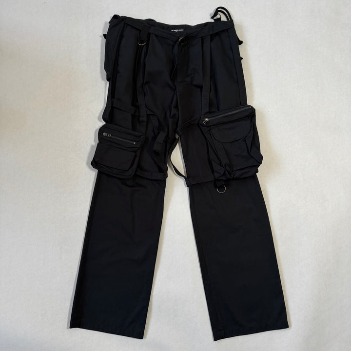 Raf Simons Archive Redux SS03 Consumed Parachute Bondage Cargo Pants