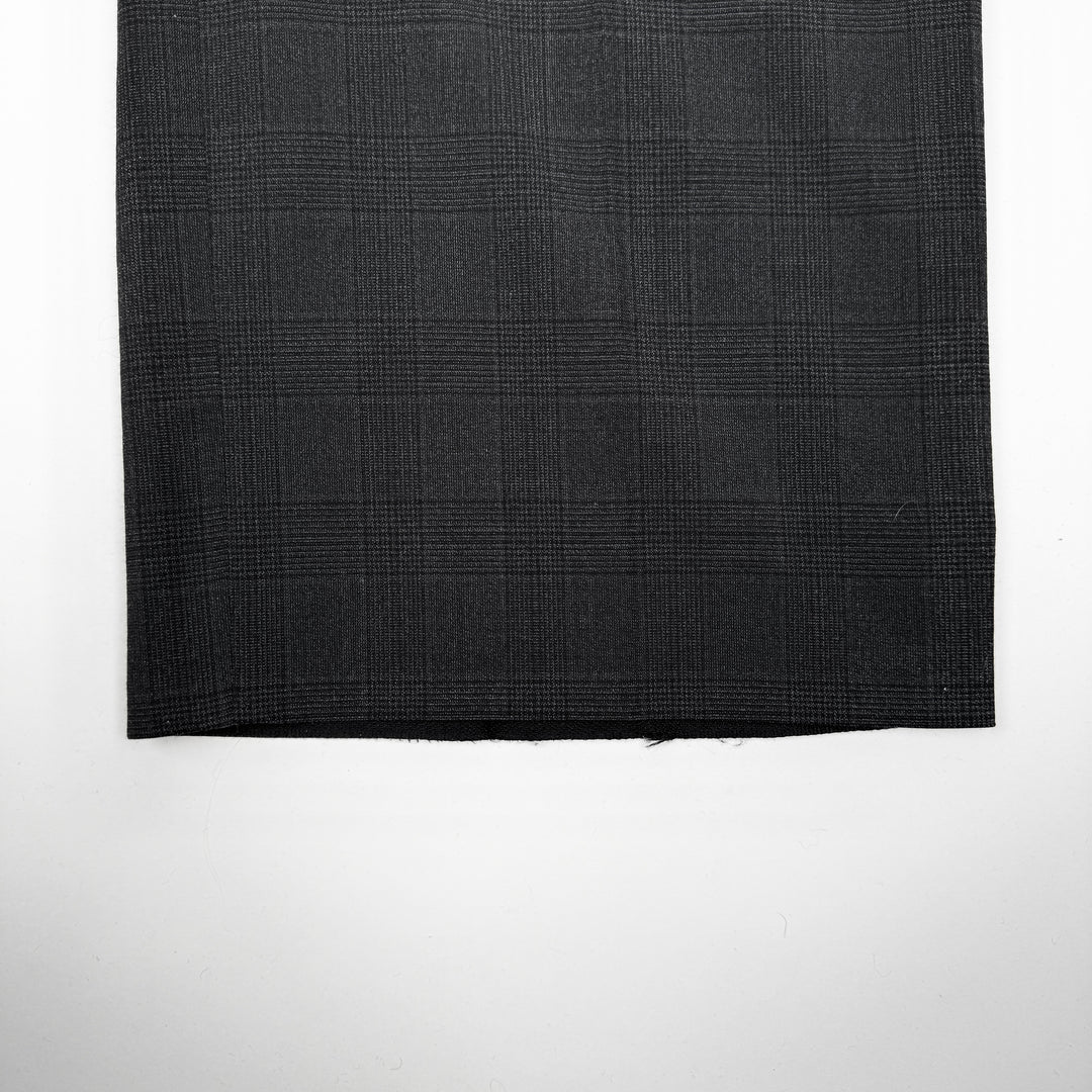 Miu Miu 2022 Checkered Prince Of Wales Pleated Fine Wool Pants