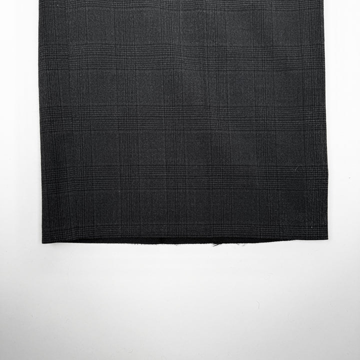 Miu Miu 2022 Checkered Prince Of Wales Pleated Fine Wool Pants