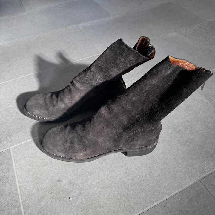 Guidi 788Z Pony Hair Suede Back Zip Boots