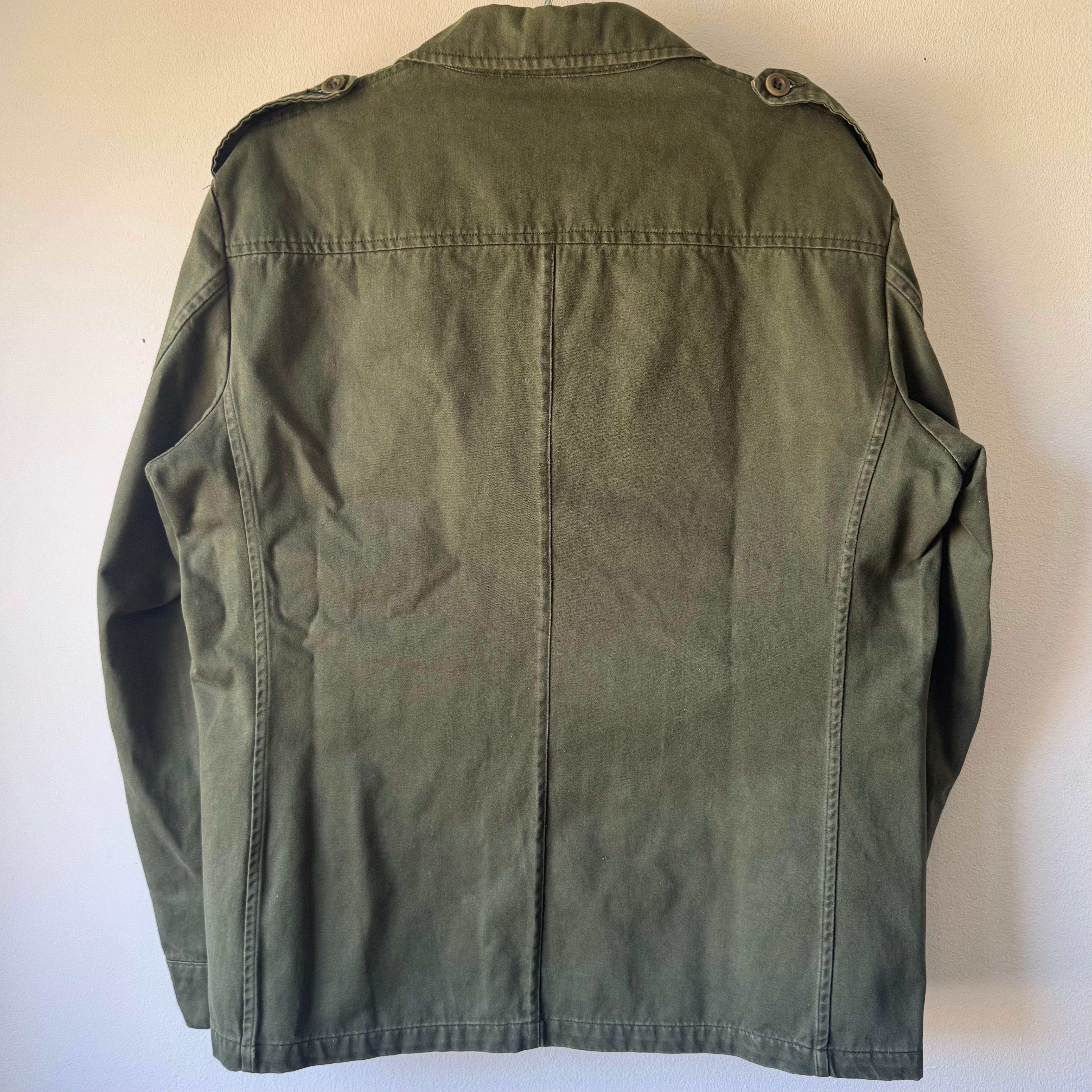 Miu Miu 2000's Cotton Military Safari Jacket – Recollected Sweden