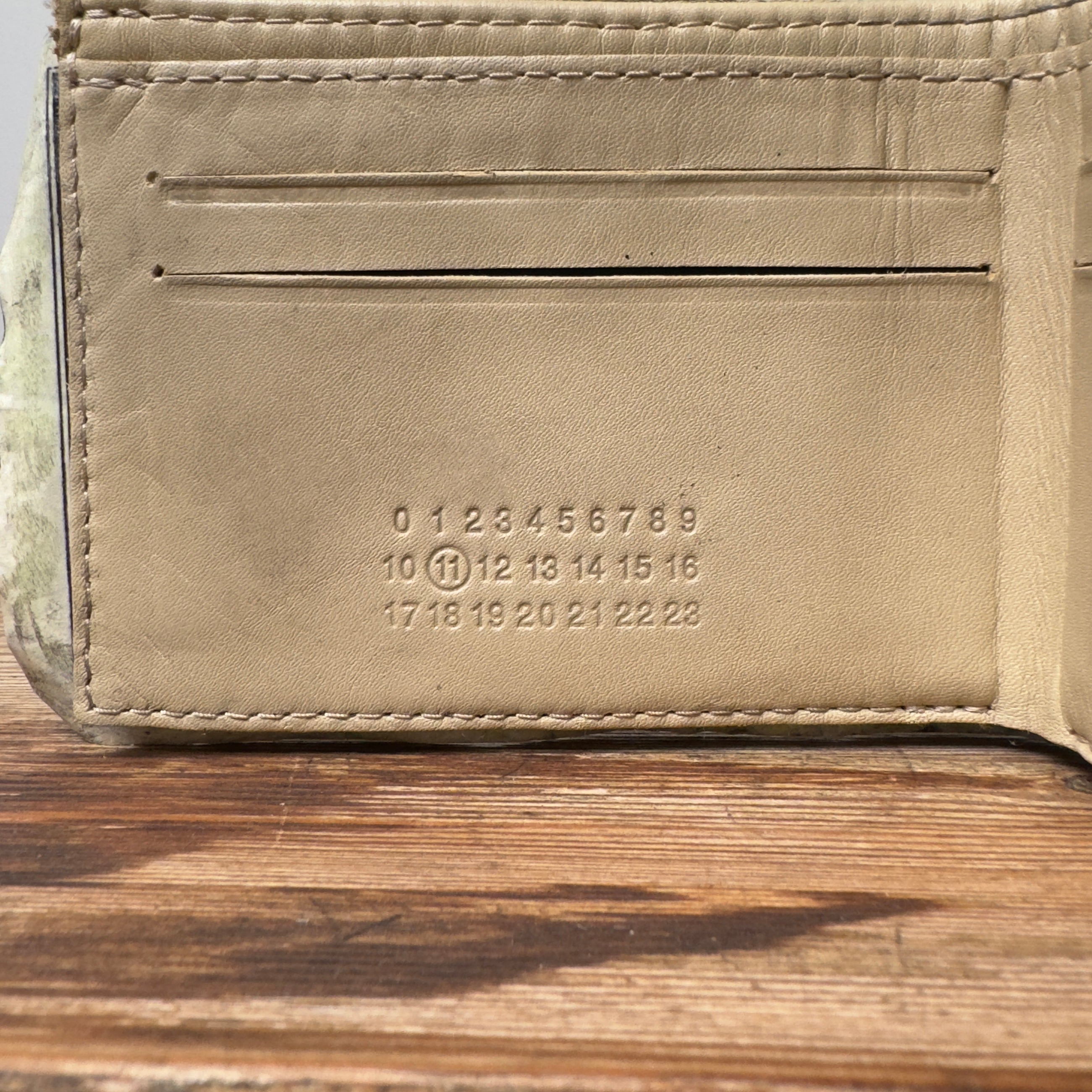 Maison Martin Margiela ⑪ Leather Wallet Maison Martin Margiela Line 11 