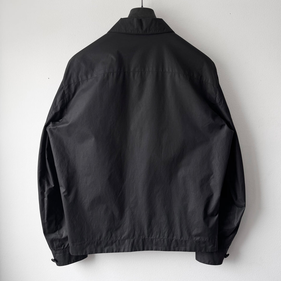 Helmut Lang SS1996 Black Cotton/Spandex 1-Pocket Blouson Jacket