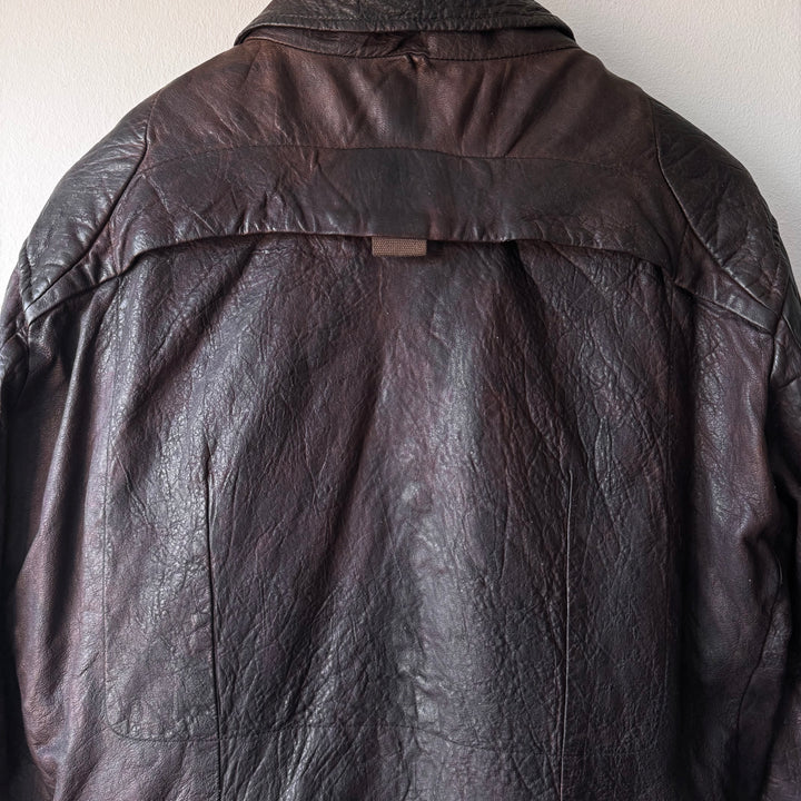 Rick Owens FW2008 Dust Hammered Lamb Leather Bruiser Jacket