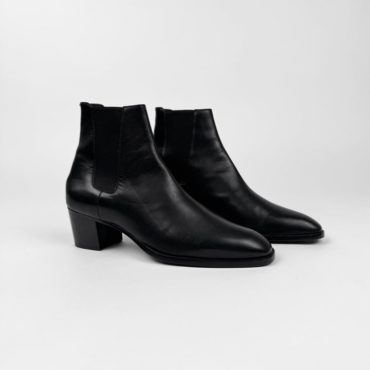 Saint Laurent By Hedi Slimane FW2015 Black French 60 Chelsea Boots