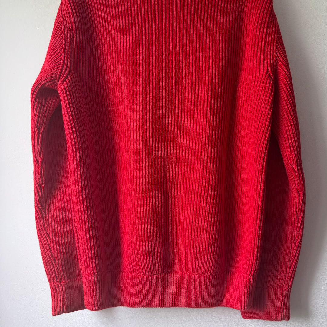 SS2012 Martin Margiela Wool Zip-Up Drivers/Truckers Knit