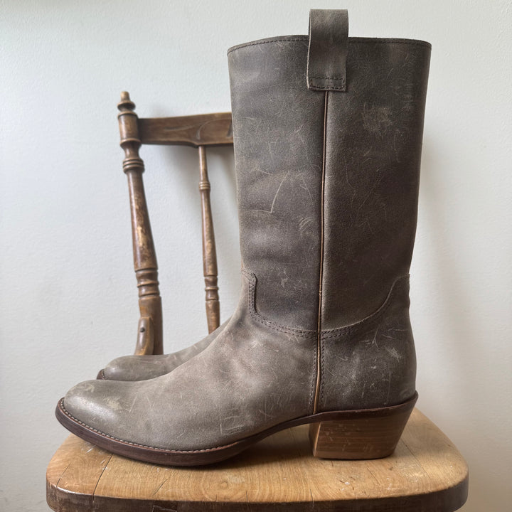 Miu Miu 2000's Vintage Effect Western Cowboy Boots