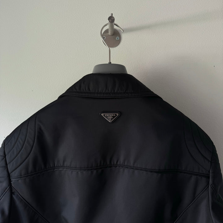 1/1 Custom-Made SS22 Prada Re-Nylon Biker Jacket