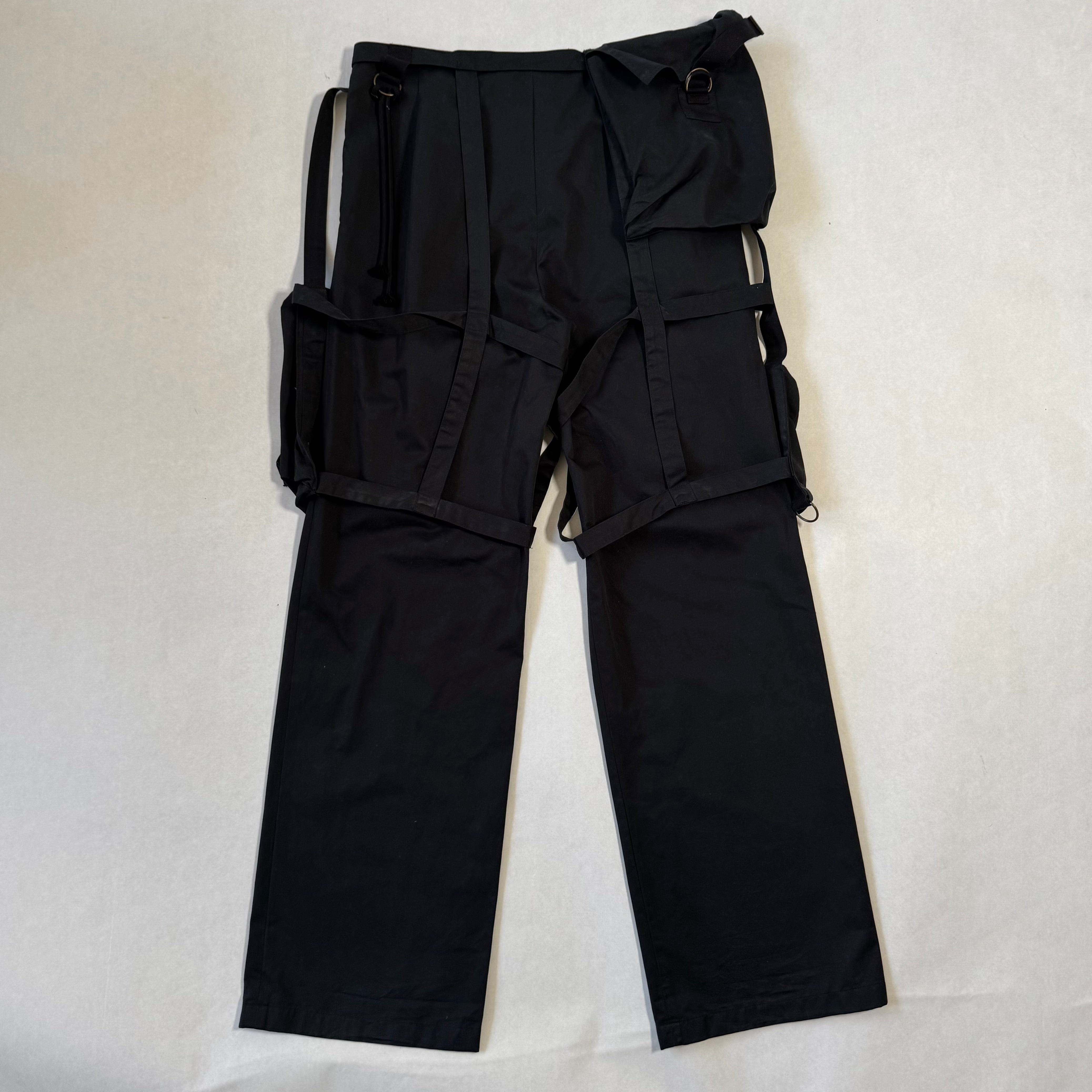 Raf Simons Archive Redux SS03 Consumed Parachute Bondage Cargo