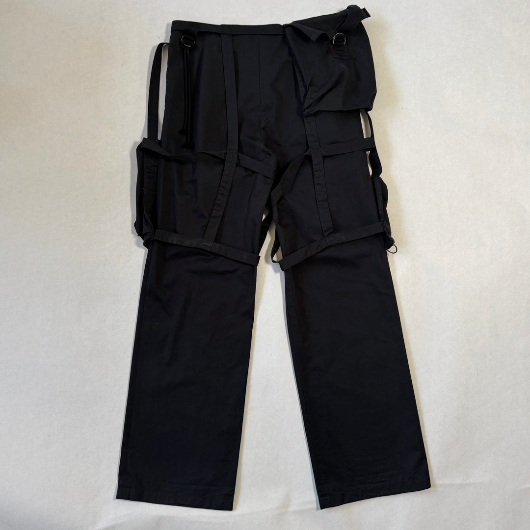 Raf Simons Archive Redux SS03 Consumed Parachute Bondage Cargo Pants