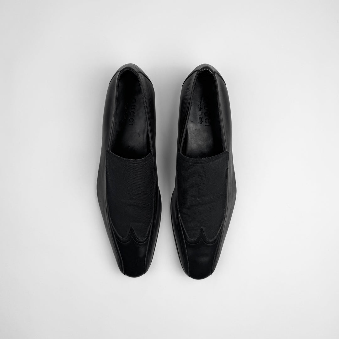 Gucci By Tom Ford SS2002 Black Jodhpur Leather Loafers