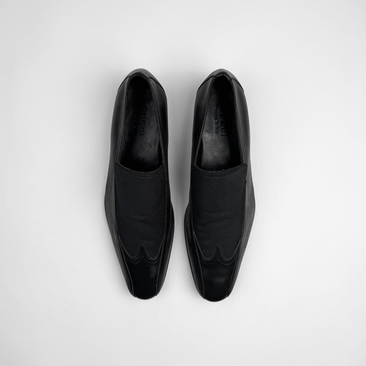 Gucci By Tom Ford SS2002 Black Jodhpur Leather Loafers