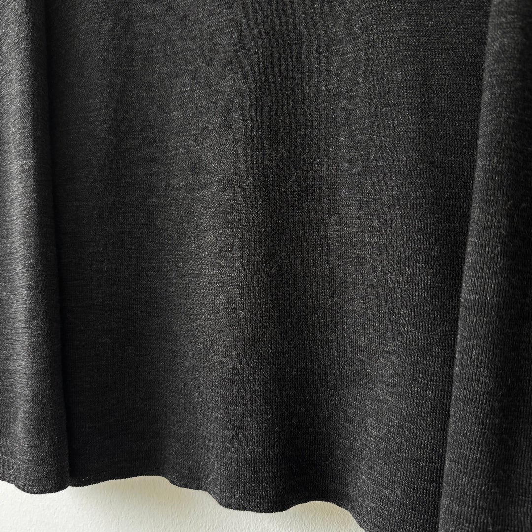 AW1999 Martin Margiela Dark Gray Virgin Wool V-Neck Knit