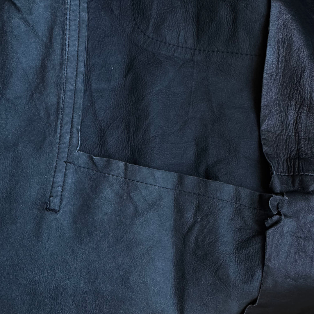 Prada Mainline Unlined Leather Blouson Jacket