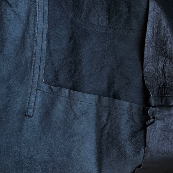 Prada Mainline Unlined Leather Blouson Jacket
