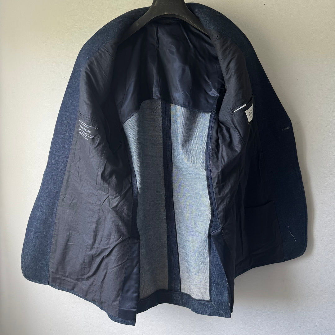 SS2000 Martin Margiela Raw Denim Suit Blazer Jacket