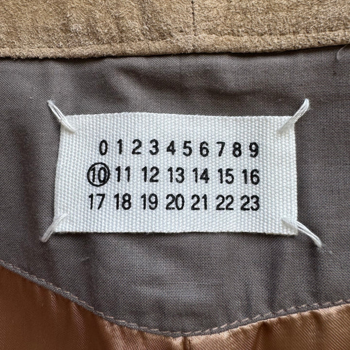 SS2001 Martin Margiela Relaxed Pig Suede Leather Pants