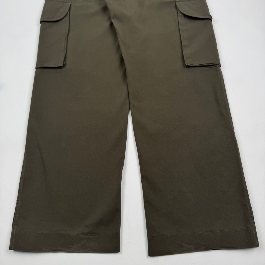 Gucci By Tom Ford SS2003 Olive Green Relaxed Military Cargo Pants