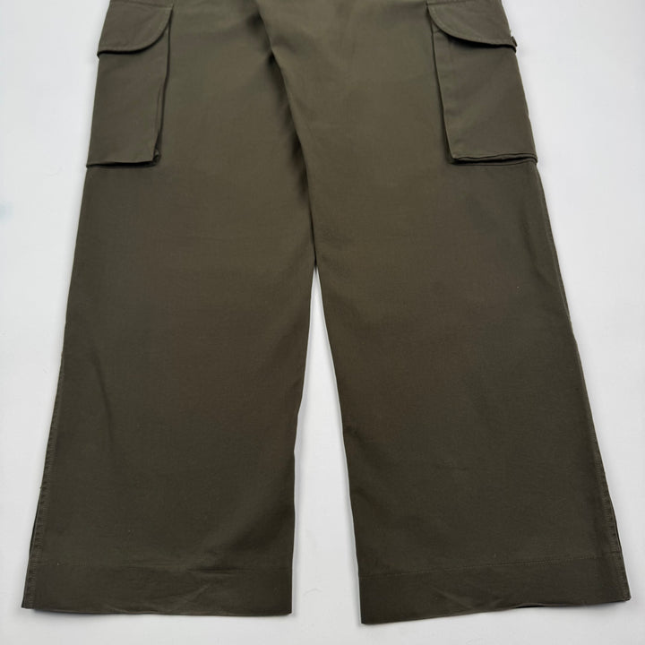 Gucci By Tom Ford SS2003 Olive Green Relaxed Military Cargo Pants