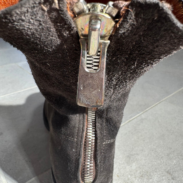 Guidi 788Z Pony Hair Suede Back Zip Boots
