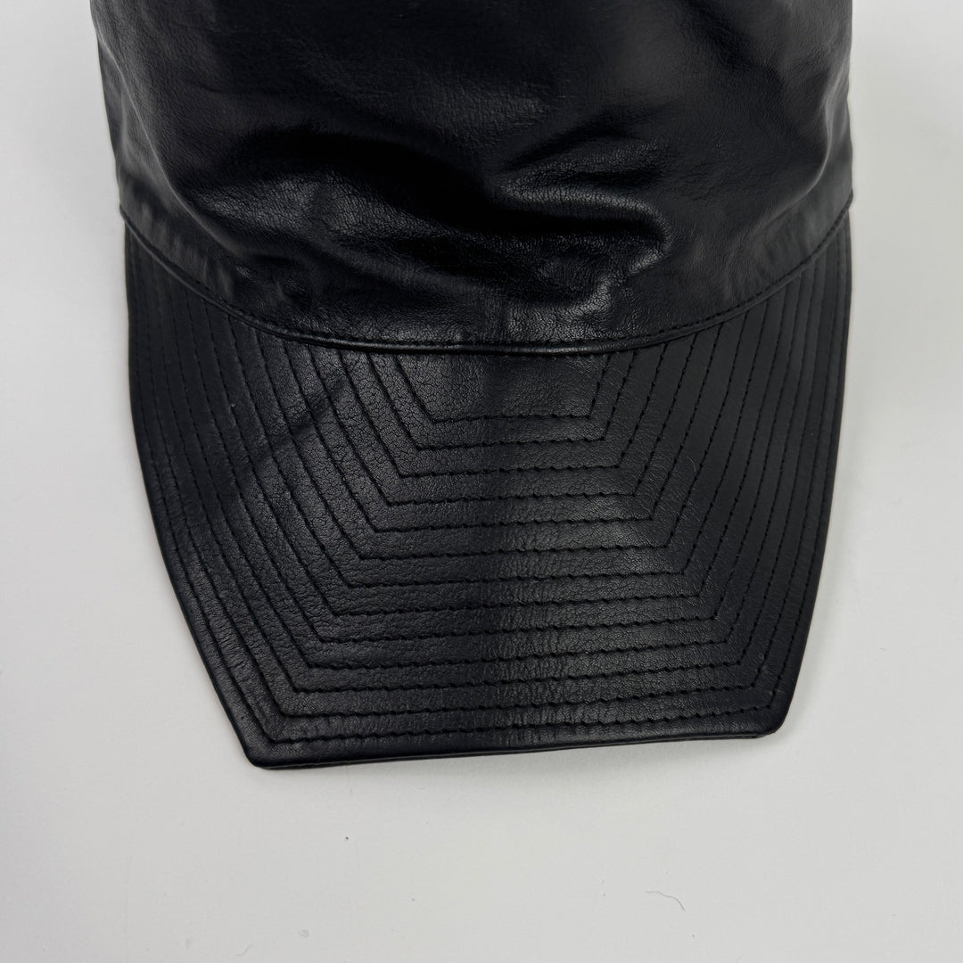 Guidi SS2018 HT01 Kangaroo Full Grain Leather Hat/Cap