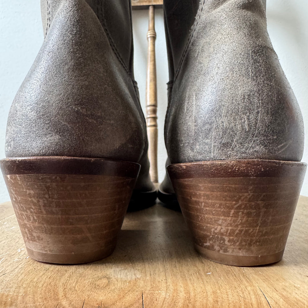 Miu Miu 2000's Vintage Effect Western Cowboy Boots