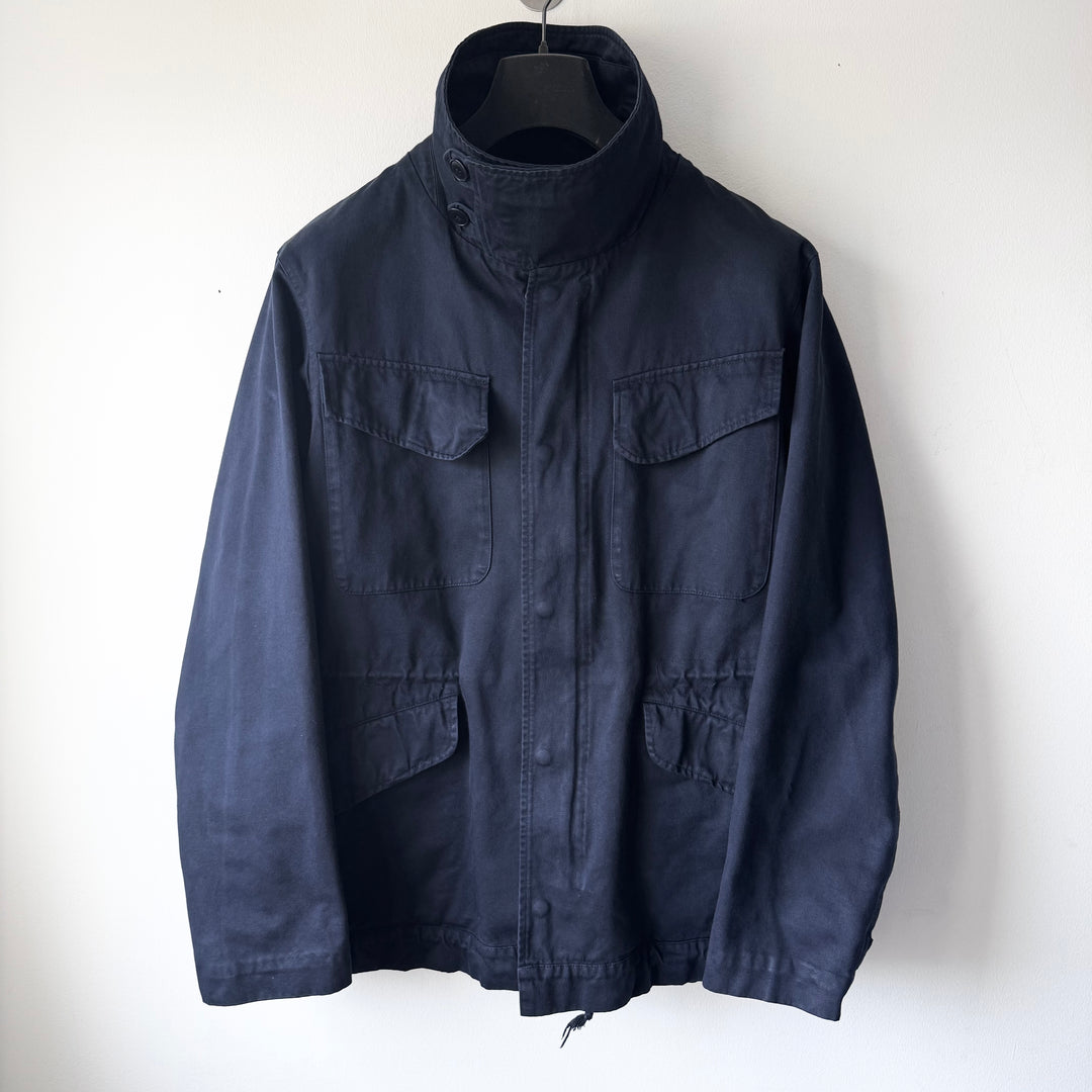 AW2003 Martin Margiela Navy Cotton Dutch Army Field Jacket