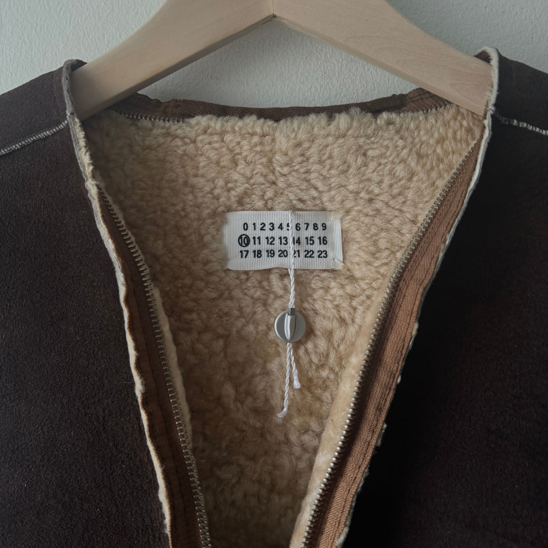 AW2000 Martin Margiela Reversible Shearling Vest