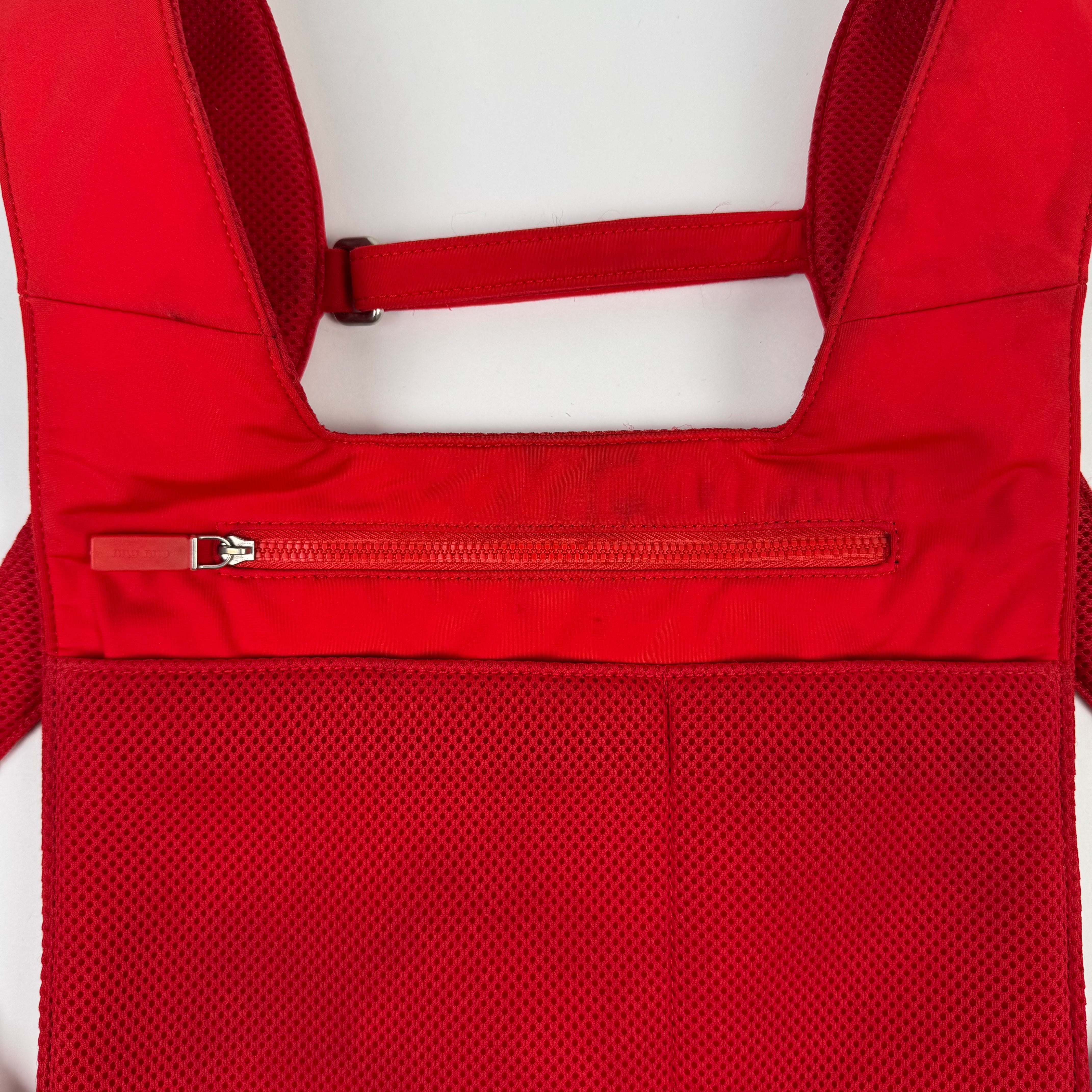 Miu Miu SS1999 Backpack/Chest Rig Bag – Recollected Sweden
