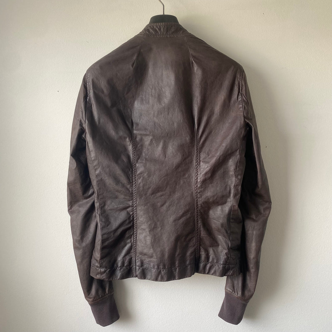 Rick Owens SS12 Sternberg Calf Leather Jacket