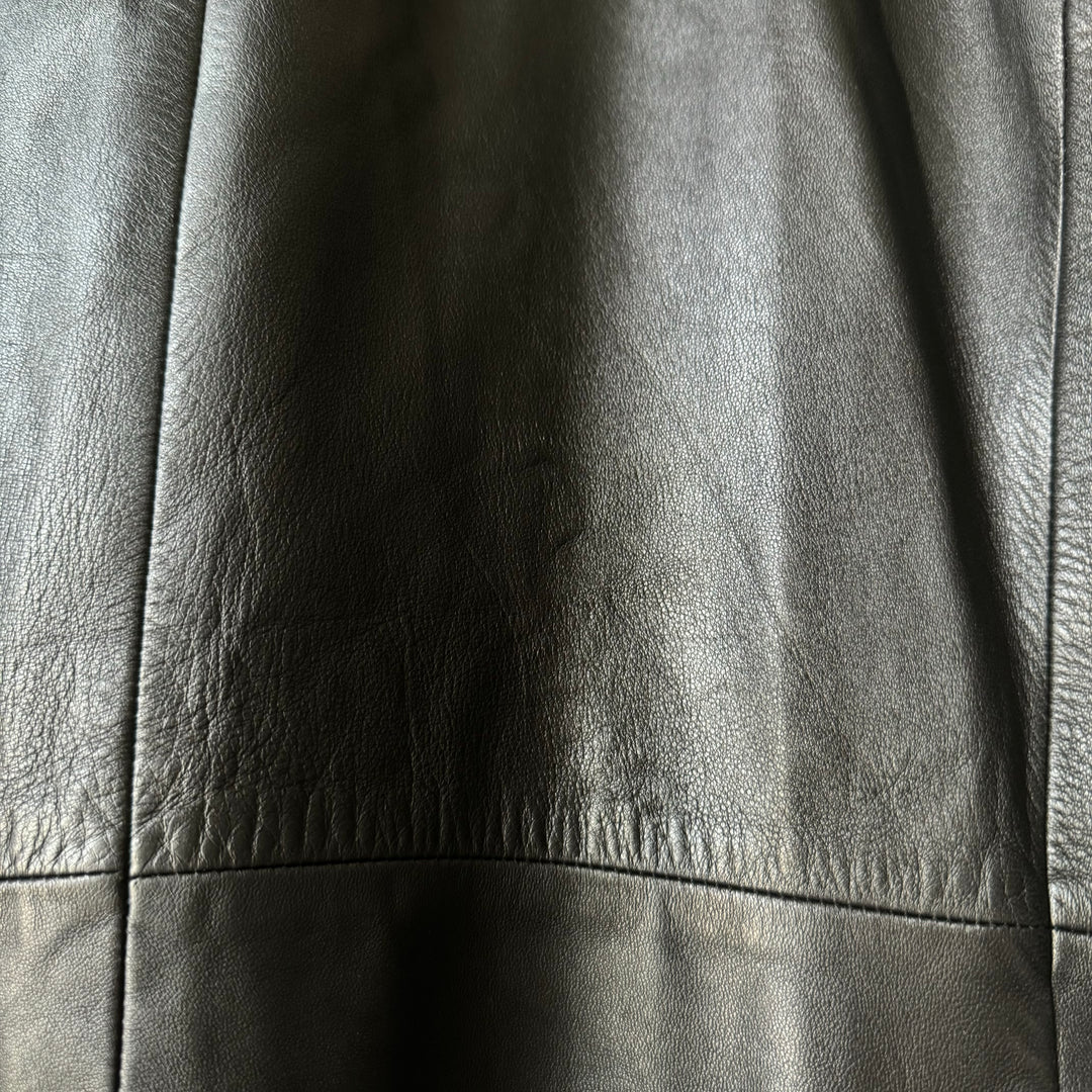 Prada 90's Mainline Lamb Leather Blazer Jacket
