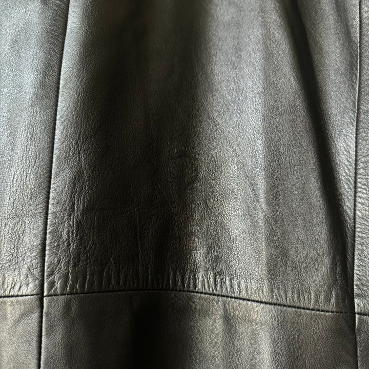 Prada 90's Mainline Lamb Leather Blazer Jacket