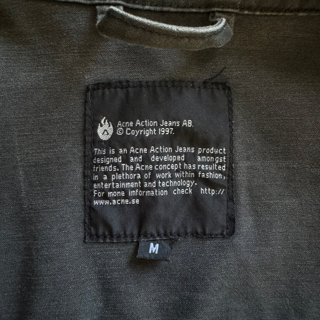 SS04 Acne Studios Cropped Cotton Canvas Jacket
