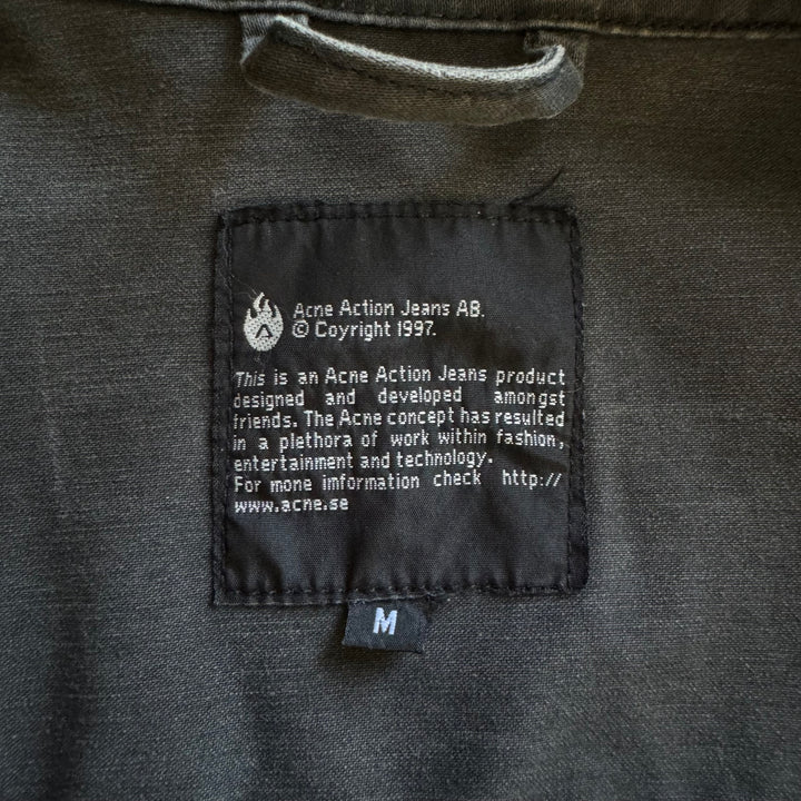 SS04 Acne Studios Cropped Cotton Canvas Jacket