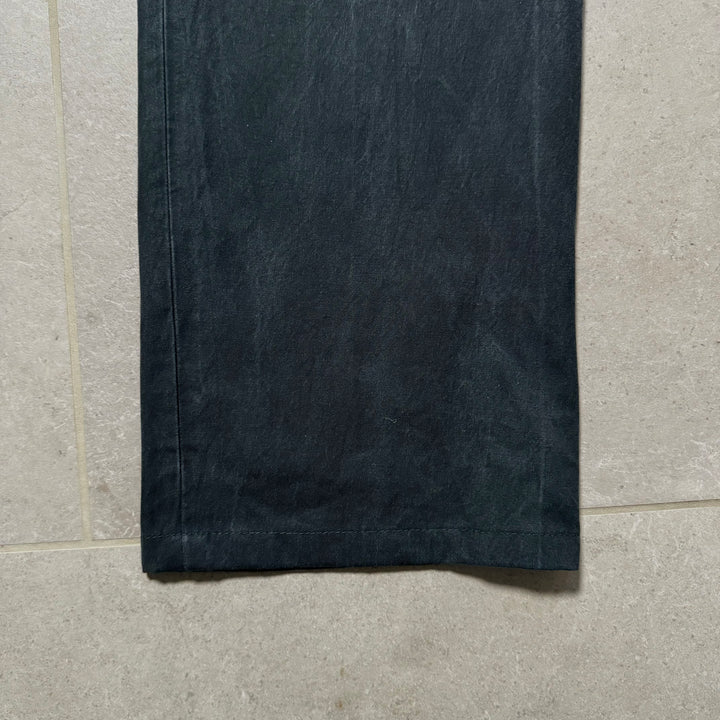 AW2001 Martin Margiela Wide Fit Cotton Canvas Pants