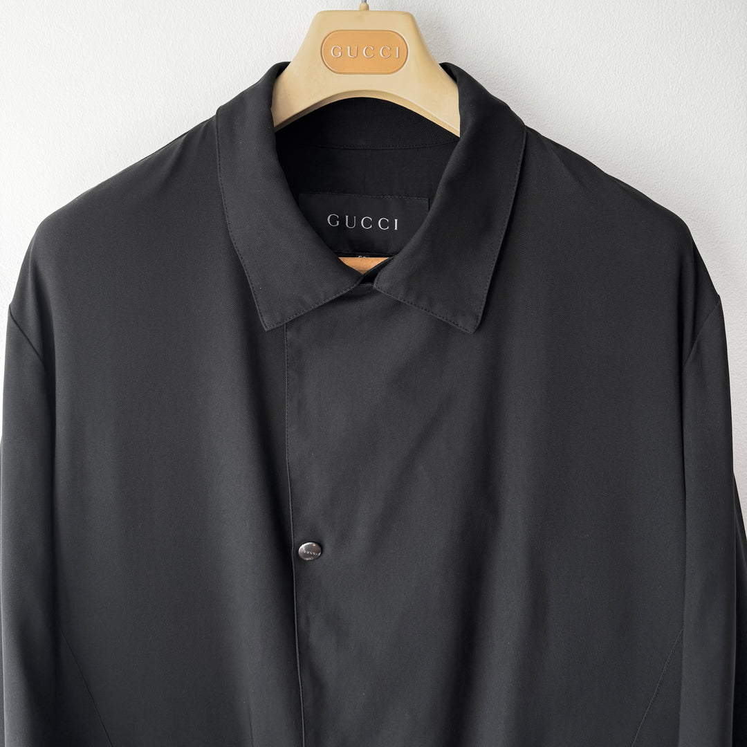 Gucci By Tom Ford SS1999 Black Nylon Multi Pocket Jacket
