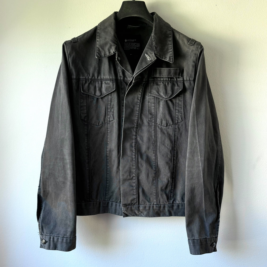 SS04 Acne Studios Cropped Cotton Canvas Jacket