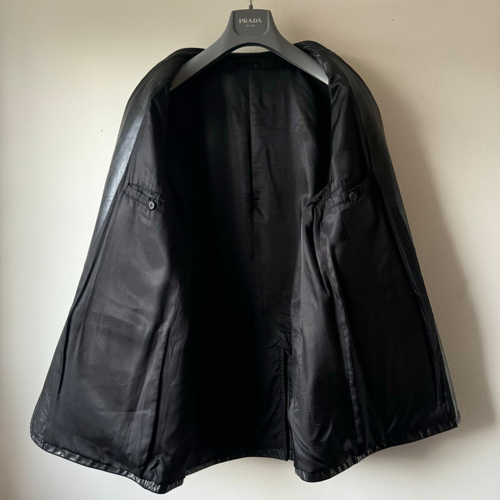 Prada FW1998 Mainline Leather Blazer Jacket